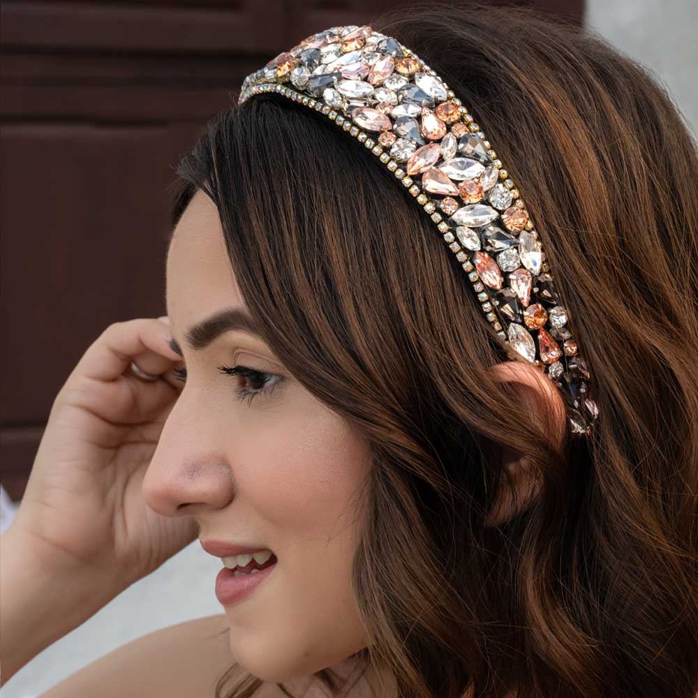 Luxe Crystal Couture Headband