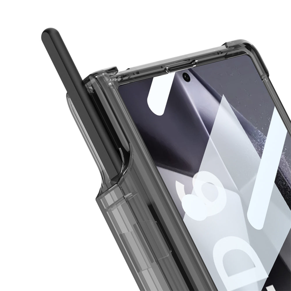 Galaxy Z Fold6 Sleek Airbag Transparent Case with S Pen