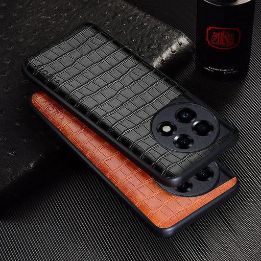 Premium Crocodile Pattern PU leather Case - OnePlus