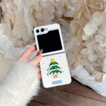 Polka Dot Christmas Flip Case - Samsung