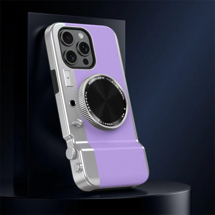 Retro Camera Lens Aesthetic Case - iPhone