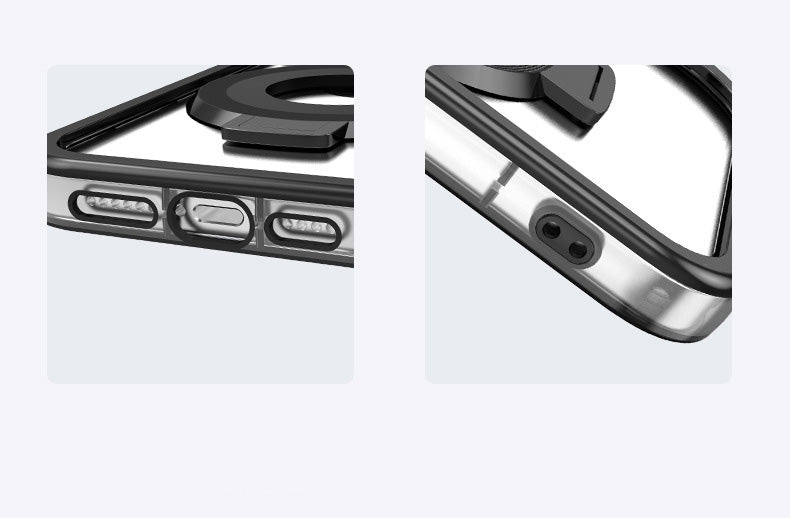 Elegant Electroplated MagSafe Stand Case - iPhone