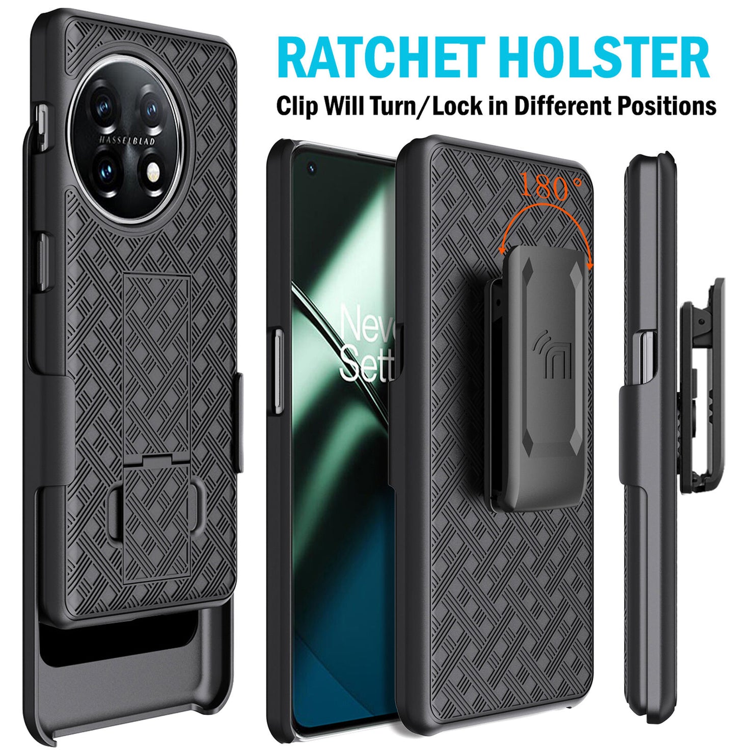 Ultimate Rugged Belt Clip Holster Case - OnePlus