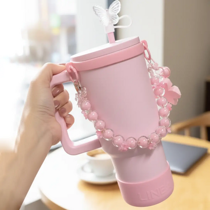 Barbiecore Bow Dream Tumbler