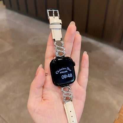 Elegant Rhinestone Watch Strap