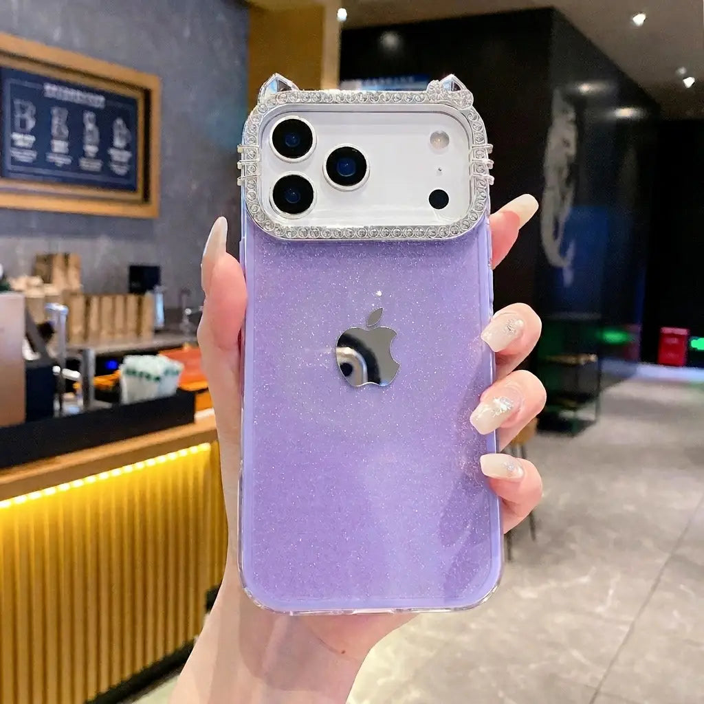 Diamond Frame Sparkle Glam Case