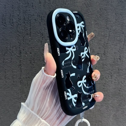 Lucky Midnight Kitty Charm