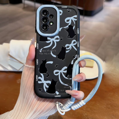 Lucky Midnight Kitty Charm - Samsung