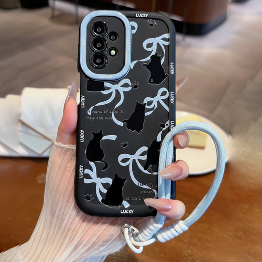 Lucky Midnight Kitty Charm - Samsung