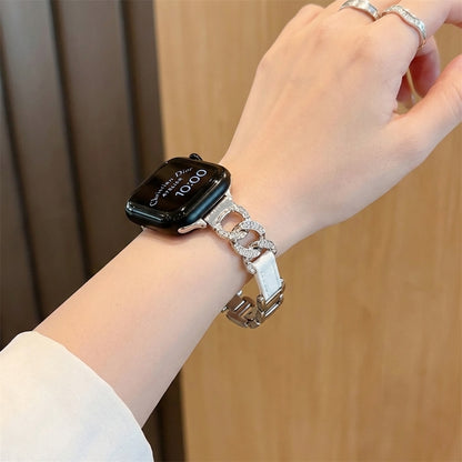 Elegant Rhinestone Watch Strap