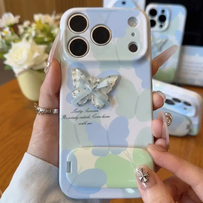 Luna Butterfly Soft Aesthetic Grip Case