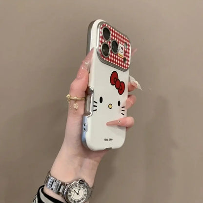 Hello Kitty Check Pattern Case