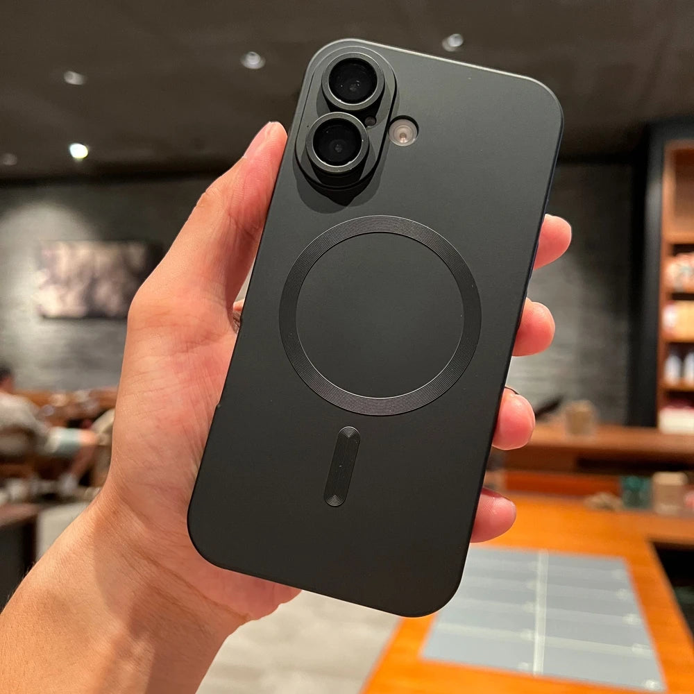 Luxury Matte Magnetic Case - iPhone