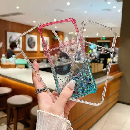 Liquid Candy Glitter Gradient Case