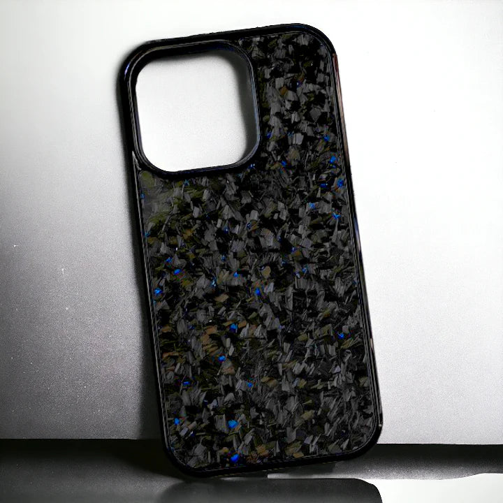 Fragmented Confetti Carbon Fiber Case - iPhone