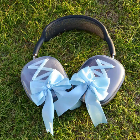 Ribbon Charm Sound Muffs AirPods Max Case