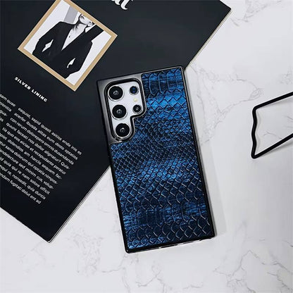 Sleek Mesh-Patterned Grip Case - Samsung