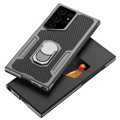 Elite Armor Folding Ring Kickstand Case - Samsung