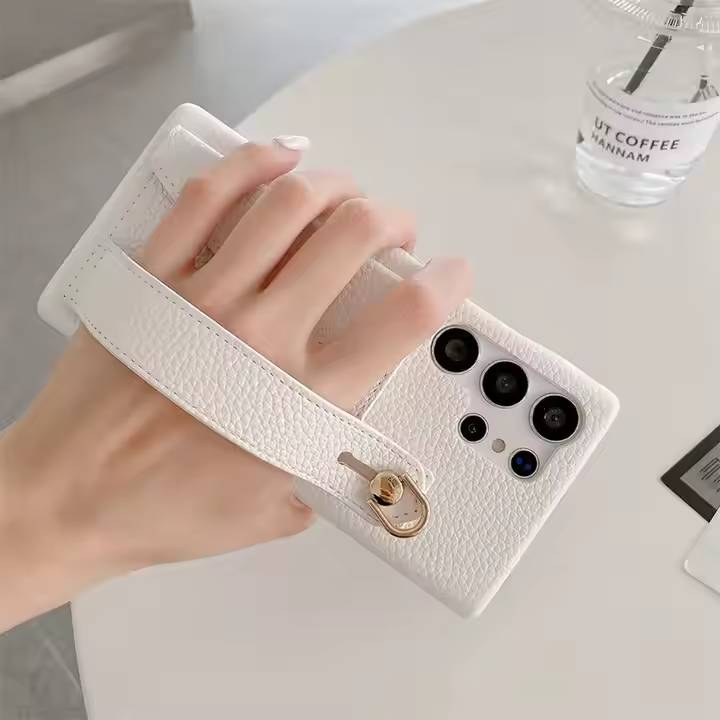 Luxury Leather Wristband Phone Case - Samsung