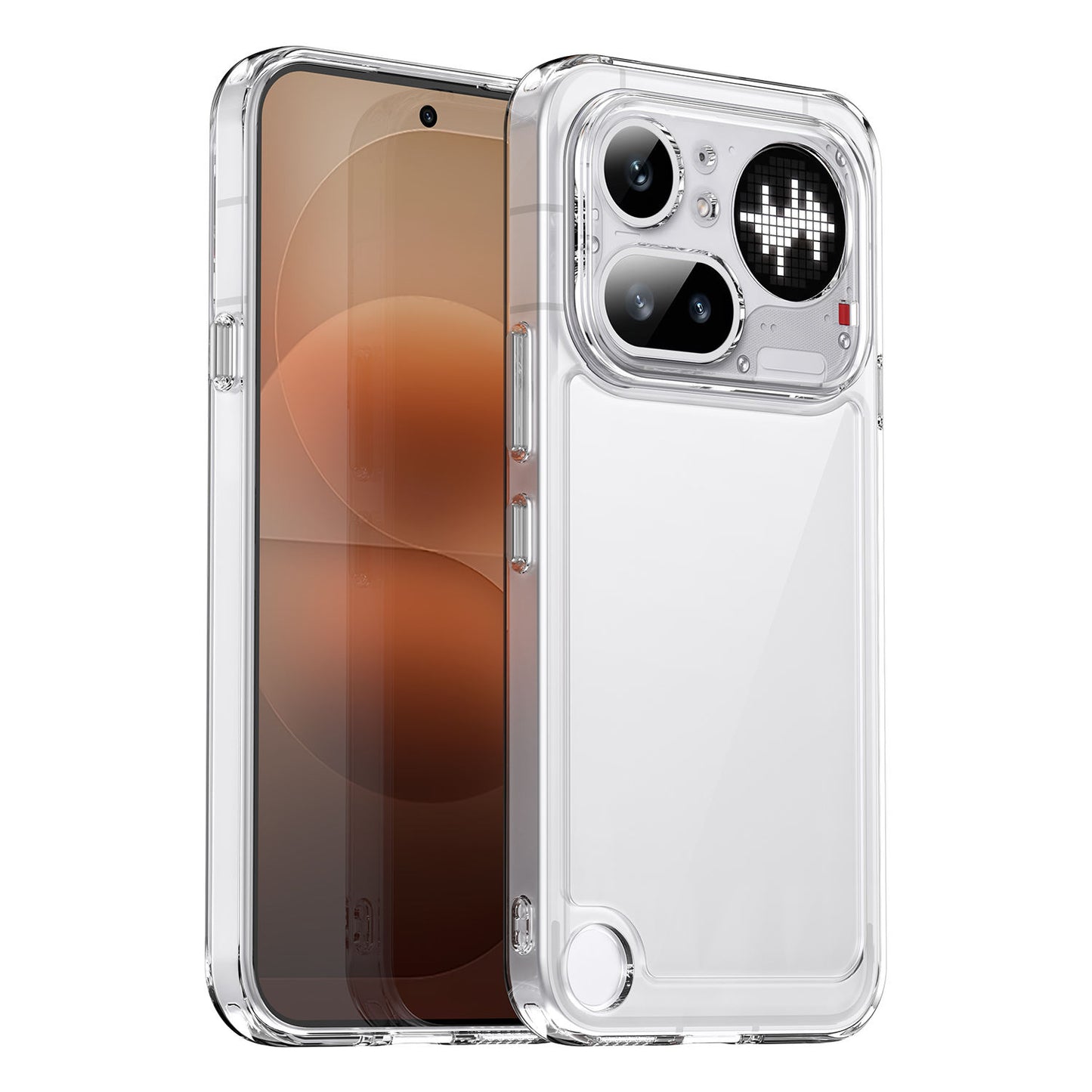 Nothing 4 Series Cyber Panel Display Armor Case
