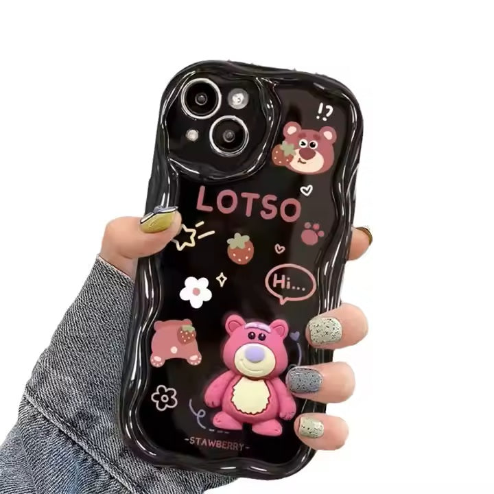 Charming 3D Animal Buddy Phone Case