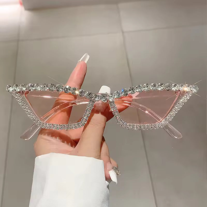 Diamond Rim Retro Statement Shades