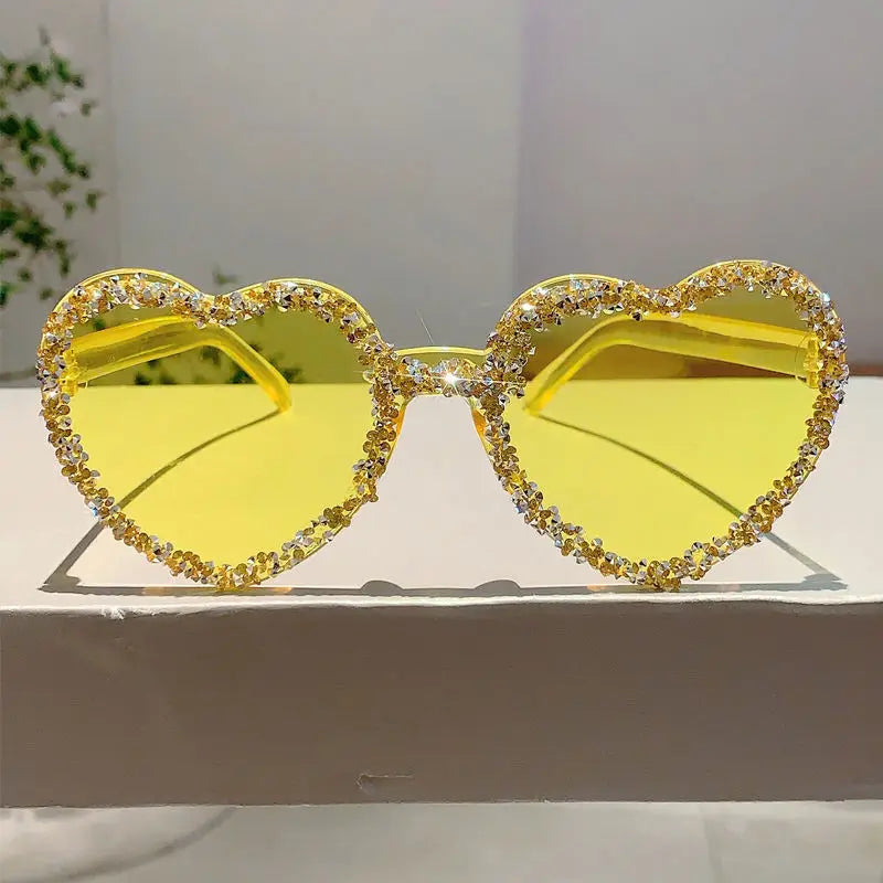 Sparkle Heart Candy Sunglasses