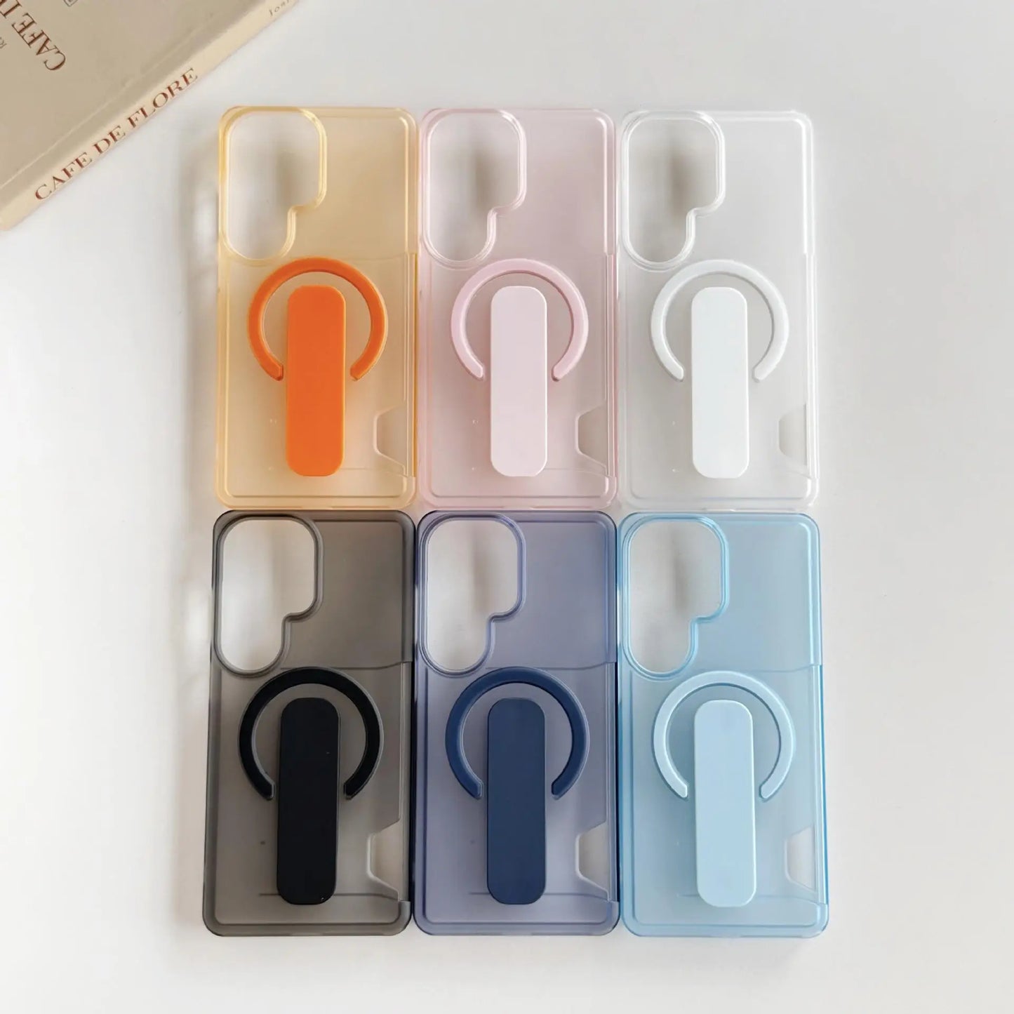 Comfort Grip Magnetic Ring Stand Case
