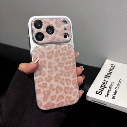 Blush Velvet Leopard Luxe Case