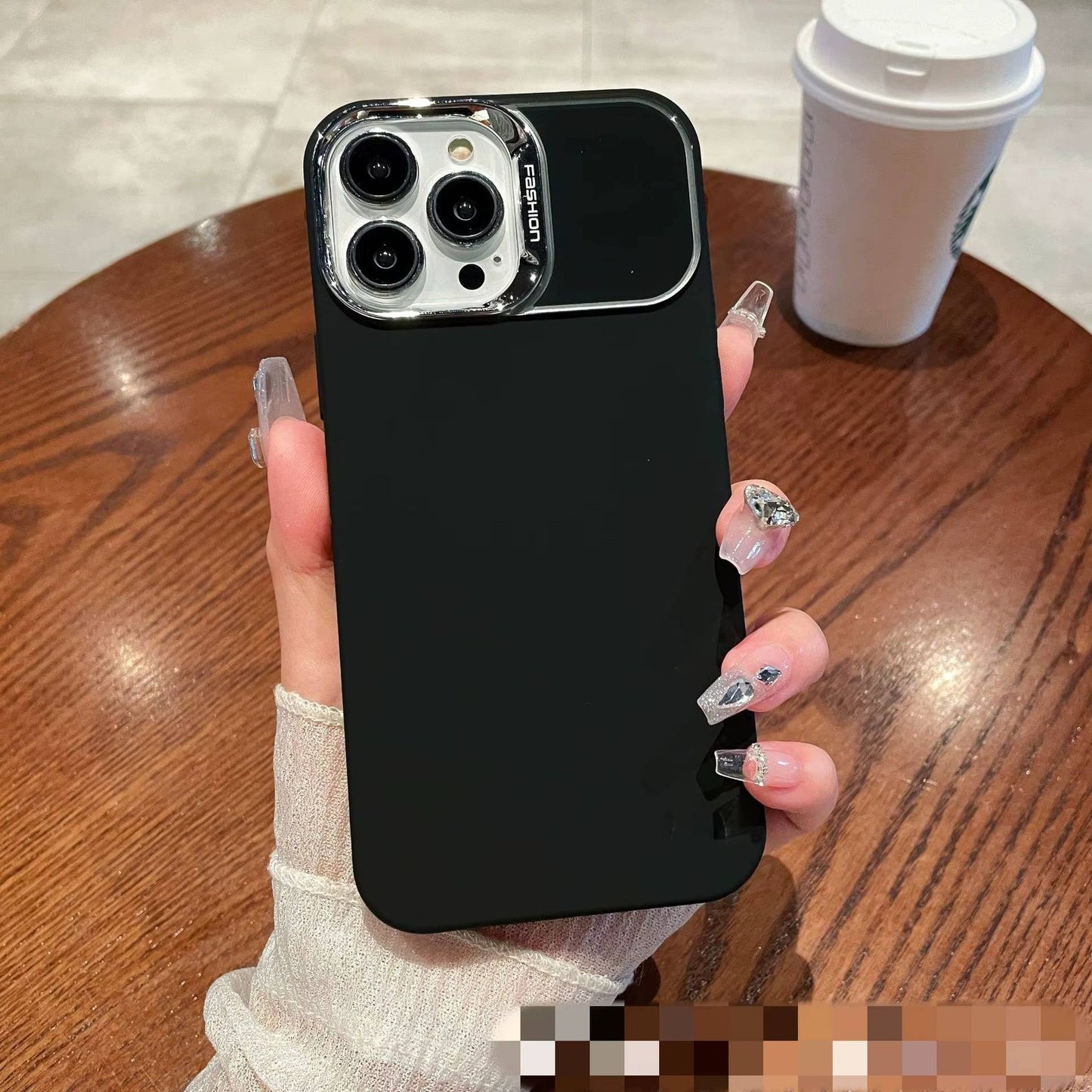 Glazed Glass Window Shockproof Case - iPhone