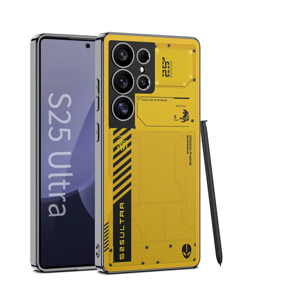 Futuristic Industrial Tech Armor Case - Samsung