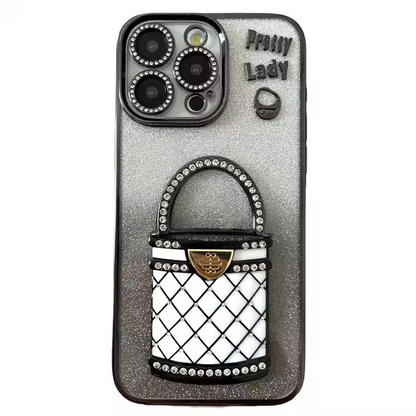Glam Luxe Handbag-Inspired Phone Case