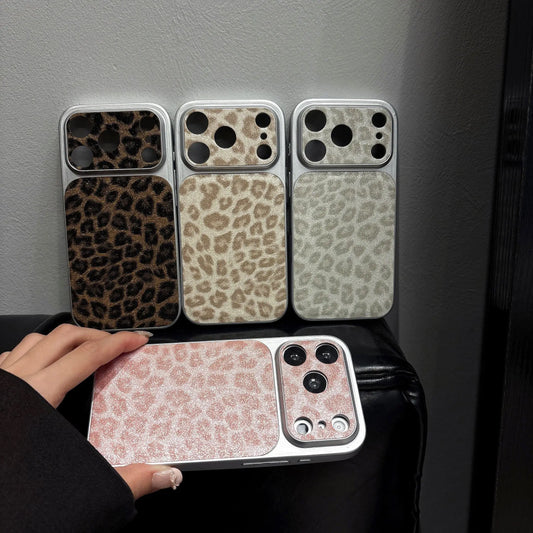 Blush Velvet Leopard Luxe Case