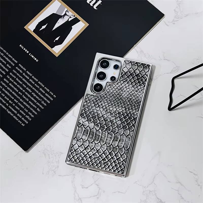 Sleek Mesh-Patterned Grip Case - Samsung