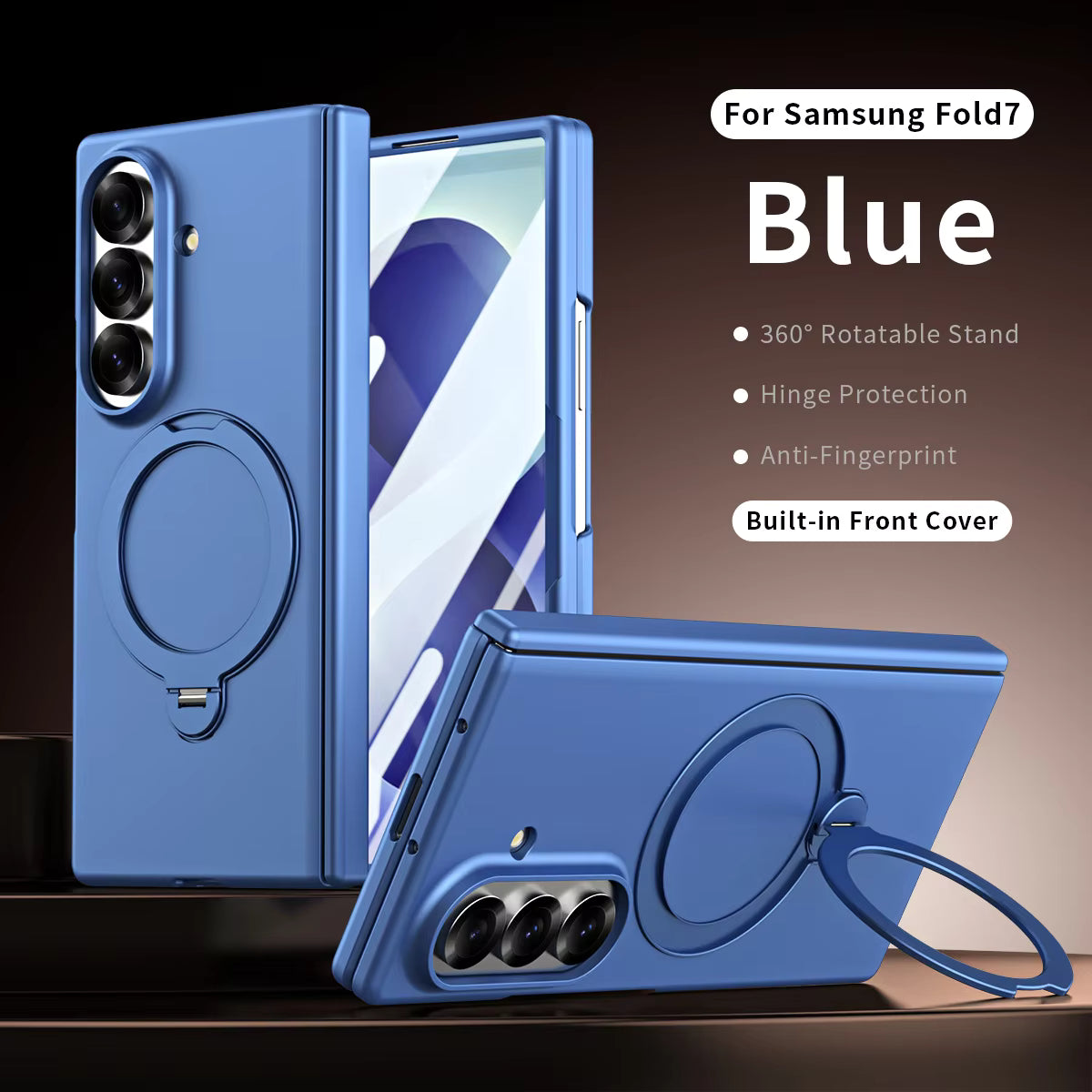 Galaxy Z Fold Series Arctic Polar Kickstand MagSafe Case