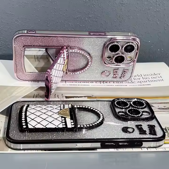Glam Luxe Handbag-Inspired Phone Case