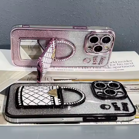 Glam Luxe Handbag-Inspired Phone Case