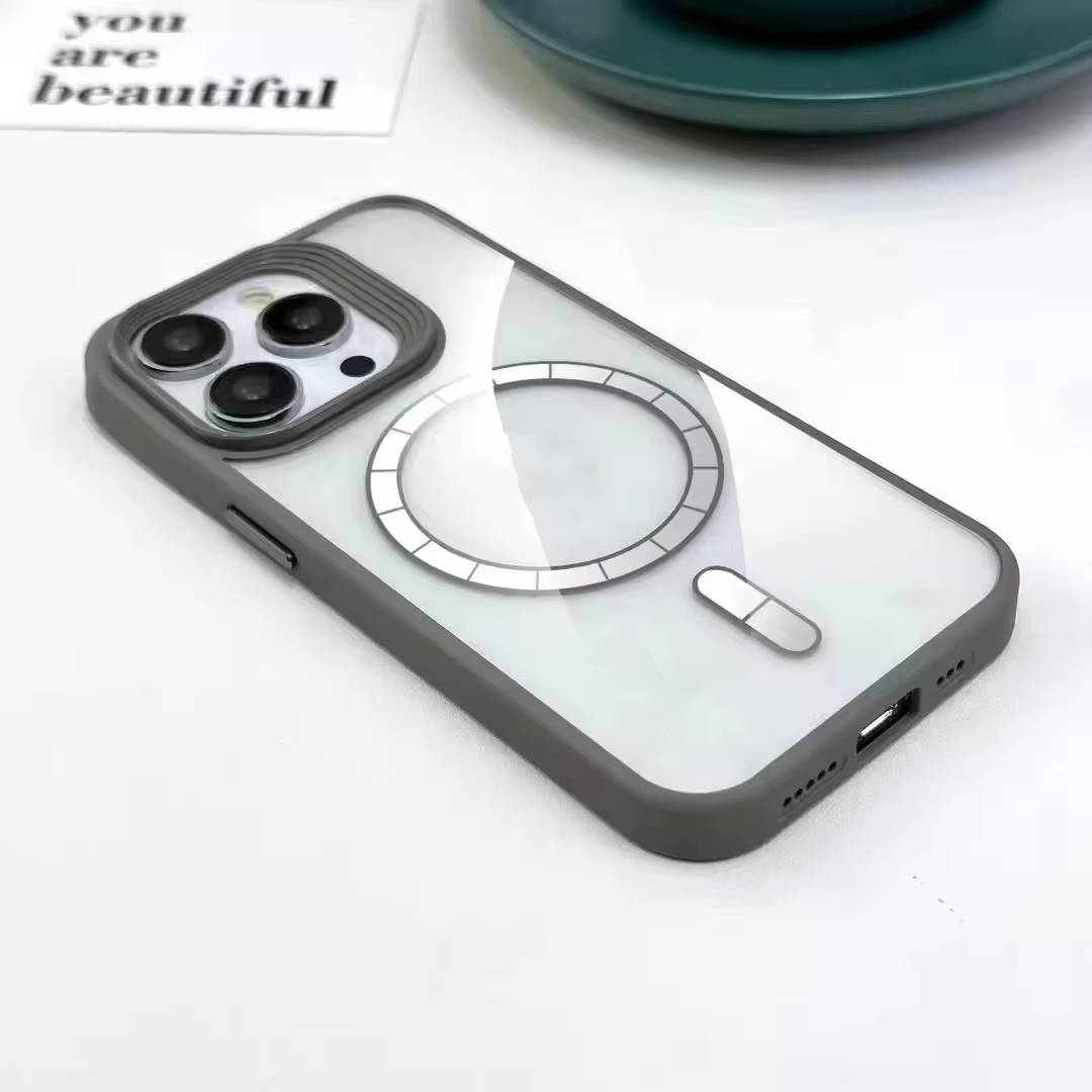 Modular Magnetic Transparent Shield Case - iPhone