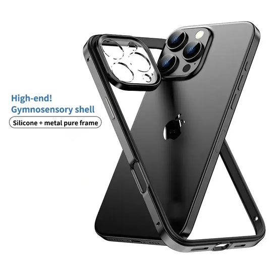 Resilient Hybrid Metal Frame Guard Case - iPhone