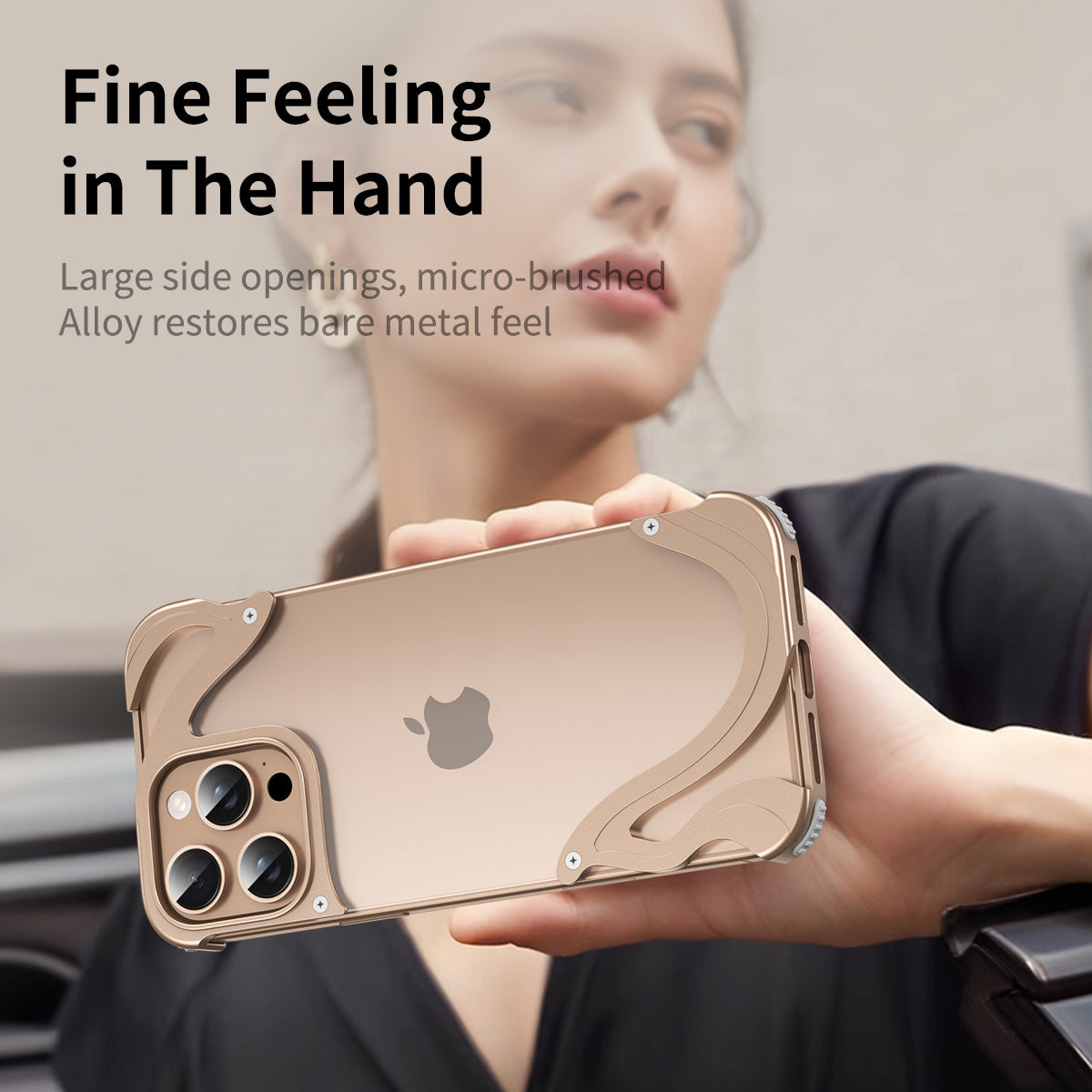 Forged Titanium Dolphin Metal Case - iPhone