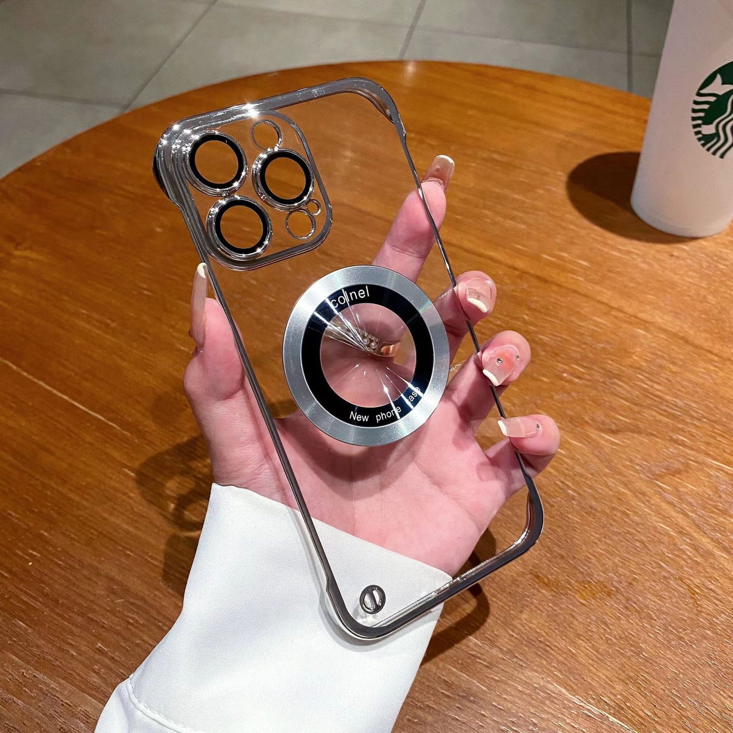 Ethereal Accent Borderless Magnetic Case - iPhone