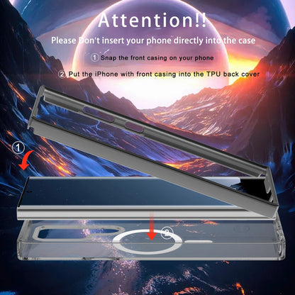 Sleek Clear Dual-Layer Protection Case - Samsung