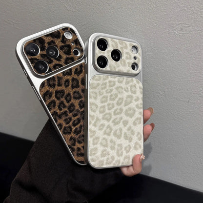Blush Velvet Leopard Luxe Case