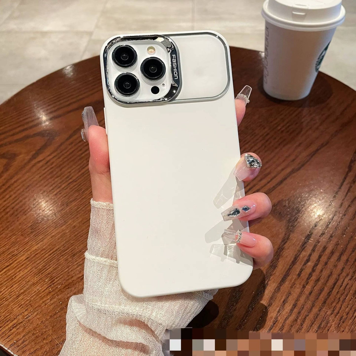 Glazed Glass Window Shockproof Case - iPhone