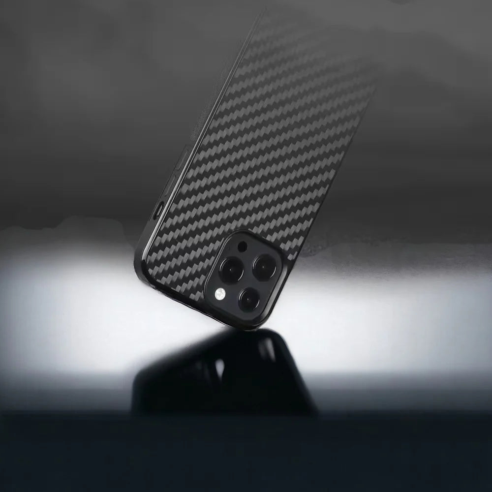 Stealth Carbon Forged Armor Case - iPhone