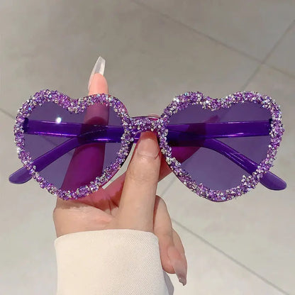 Sparkle Heart Candy Sunglasses