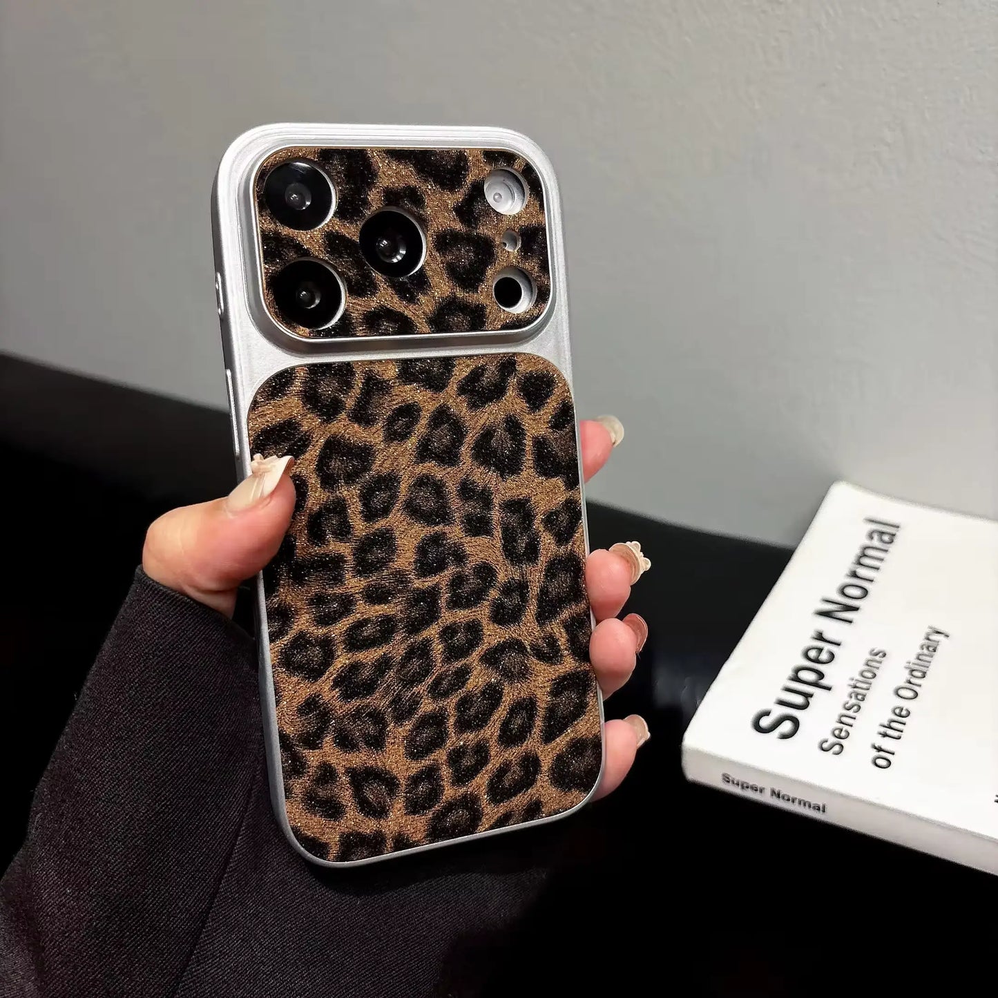 Blush Velvet Leopard Luxe Case