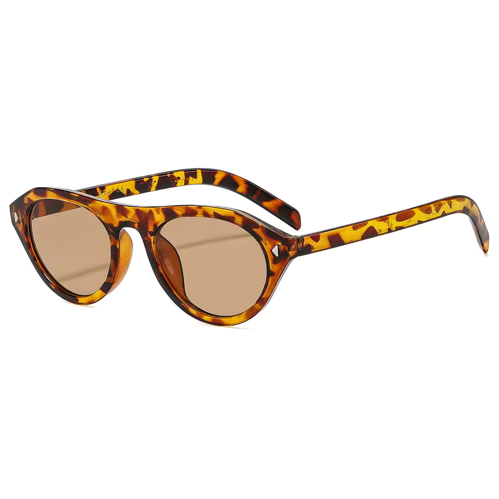 Iconic Noir Edge Retro Sunglasses
