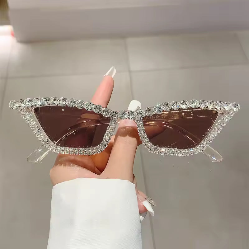 Diamond Rim Retro Statement Shades