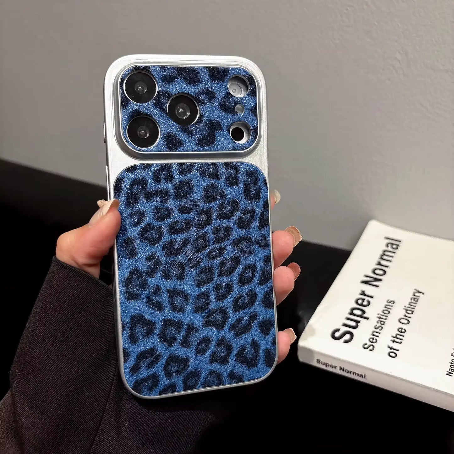 Blush Velvet Leopard Luxe Case